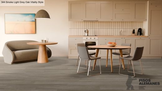344 Smoke Light Grey Oak - Binyl Pro Vitality Style