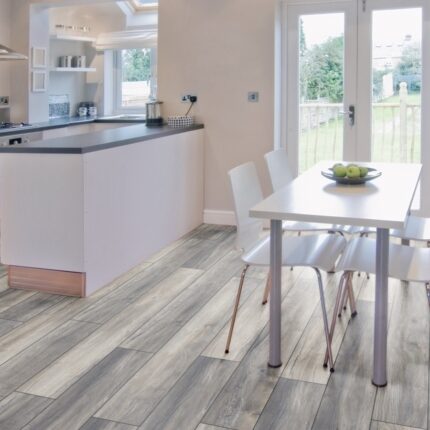 Roble Harbour Grey D-3572 Robusto - Flotante Kronotex