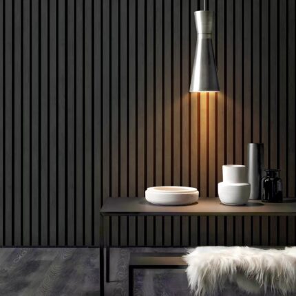 Revestimiento Pared Interior #2 Gris y Negro