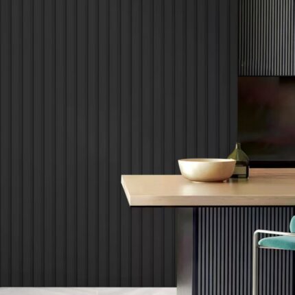 Revestimiento Pared Interior #1 Negro Mate