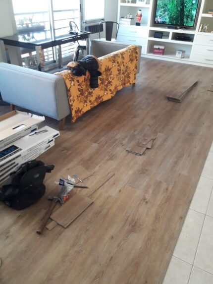 Piso Vinilico LVT - 4mm - Roble Classic Frances D-791