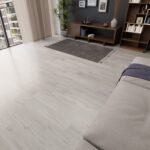 Ice White 010 SPC Piso Vinilico 6,5 mm Manto Incluido