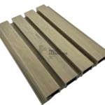Revestimiento Pared Exterior Cream Mixed Acanalado Vertical