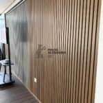 Revestimiento Pared Exterior Color 5 Tabaco Acanalado Vertical