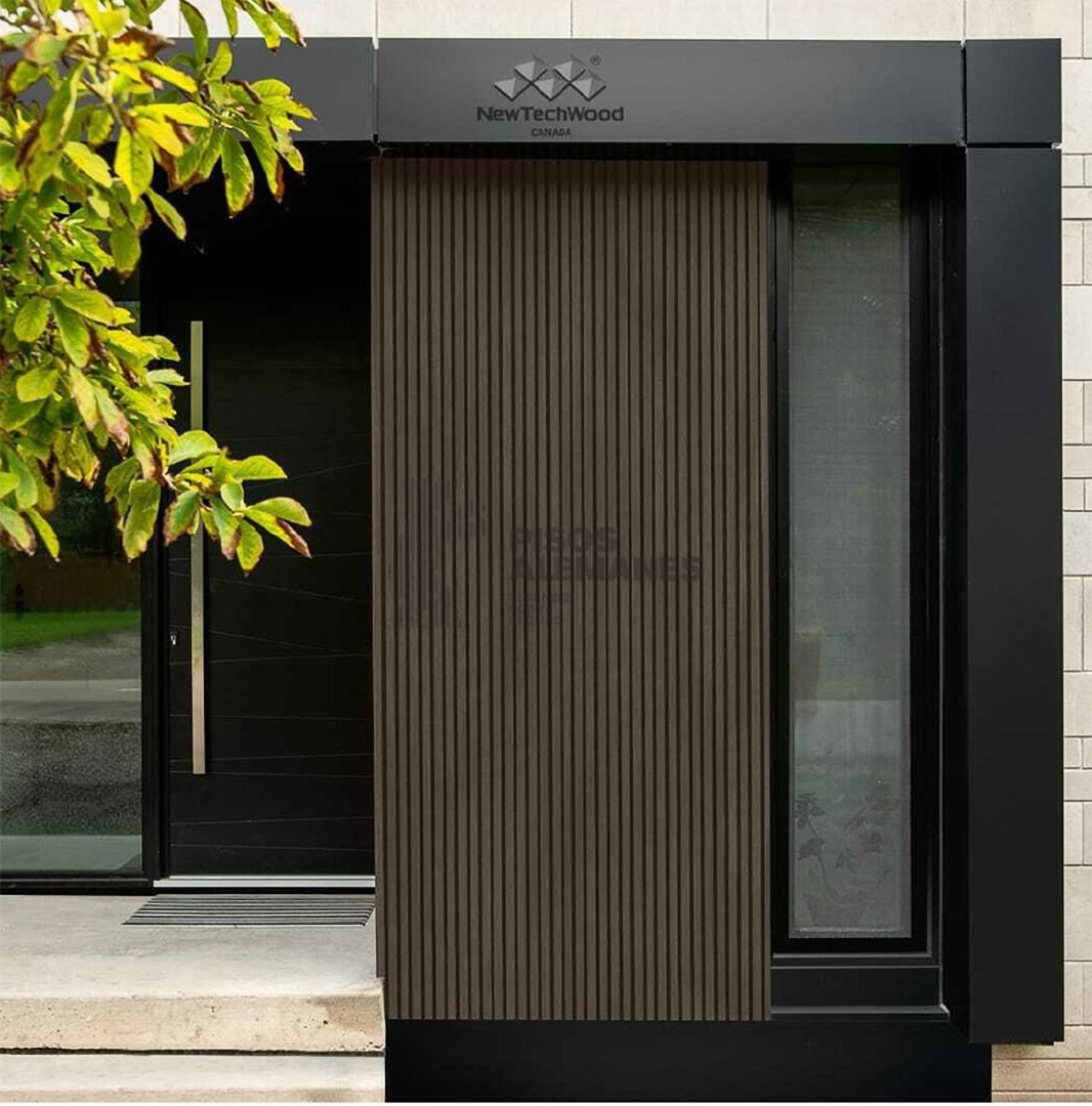 WALNUT AND BLACK 3 res Wall Panel Nogal y Negro (Mate) - Image 1