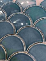 Mosaico Fish Scale Ocean Blue 259 x 273 mm - Image 4