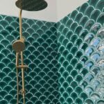 Mosaico Fish Amazon Green 297 x 273 mm