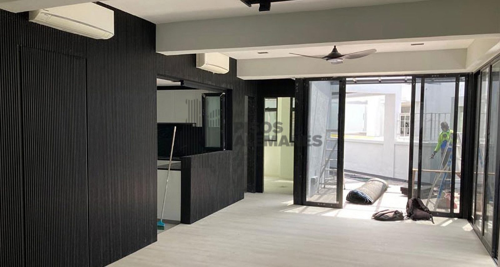 Wall Panels Interior Negro Mate