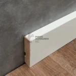 Zocalo Cuadrado Blanco MDF ((15mm*6cm*2,75m)