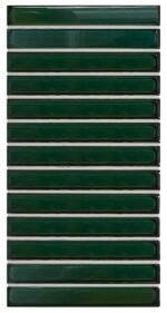 Mosaico Bamboo Verde Ingles 15 x 30 cm - Image 2