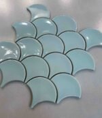 Mosaico Fish Scale Sage 259 x 273 mm - Image 4