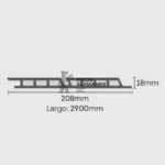 Revestimiento Pared Exterior Negro KC13D Linea Horizon - Image 4