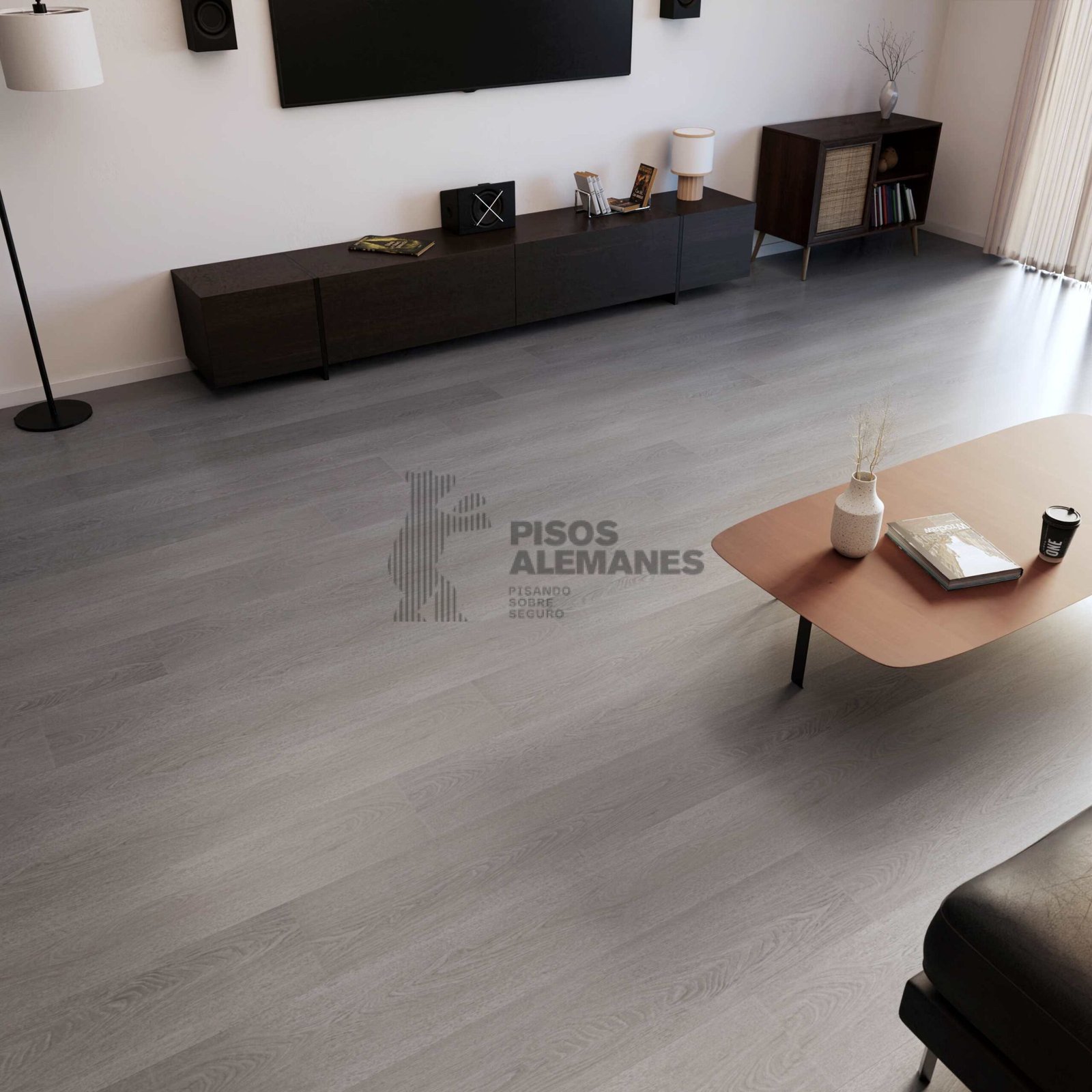 Pacific Oak Piso Vinilico SPC 6,5 mm Manto Incluido