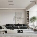 Placa SPC Slimstone Travertino Light Mate/Relieve