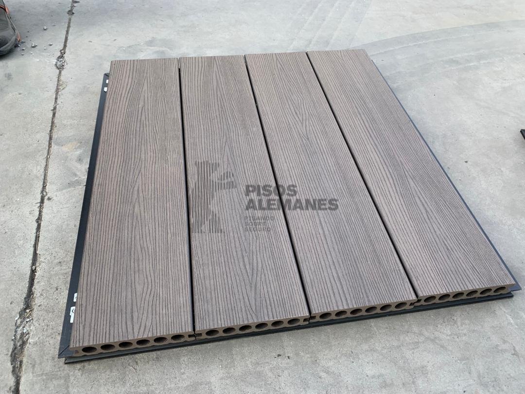 Deck WPC Classic Dark Coffee Coleccion Europe